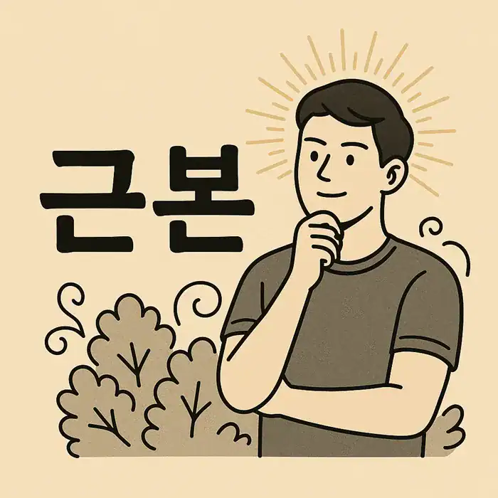 An image of a man awakening to his roots.