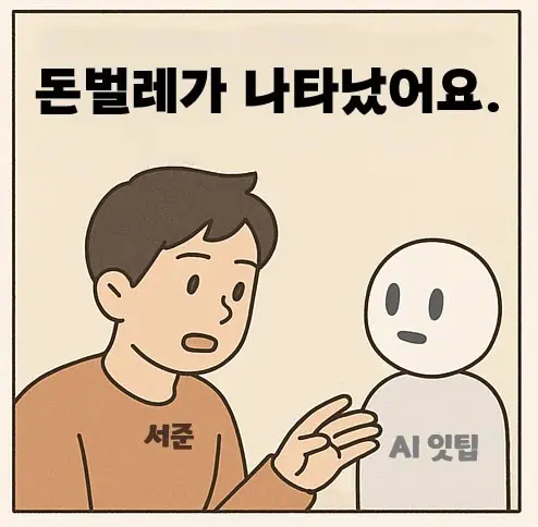 The money bug has gone to heaven, eating pests until the end of time.