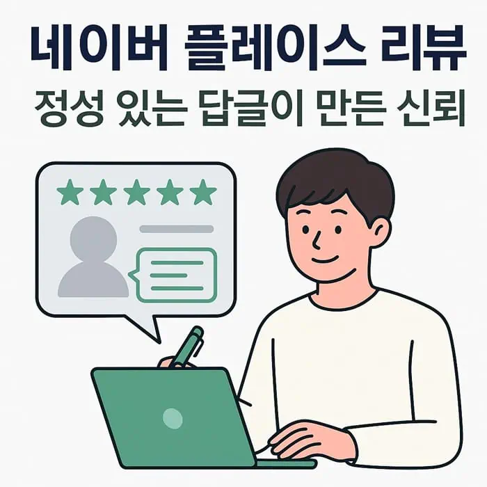 NAVER Place reviews, one-line replies that matter more than star ratings