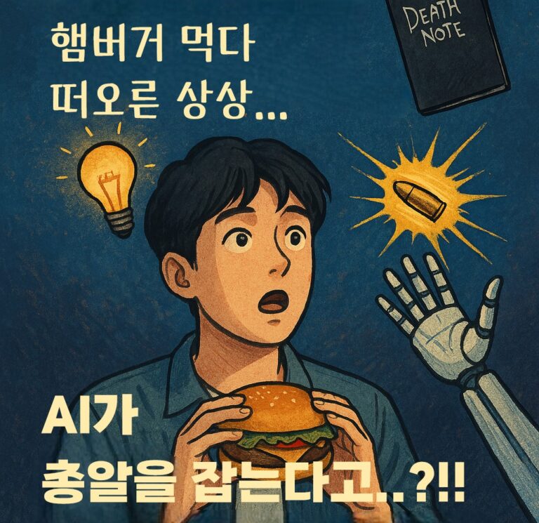 Dopamine novels, burger-eating fantasies... AI catches bullets?!