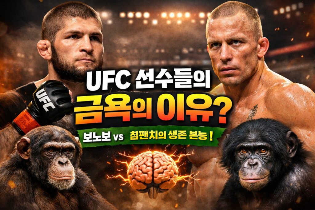 🥋 Why do UFC fighters choose abstinence? And bonobos and chimpanzees