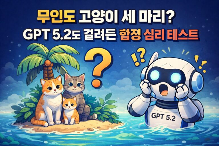 Three cats on a deserted island? GPT 5.2 trap psychology test revealed!