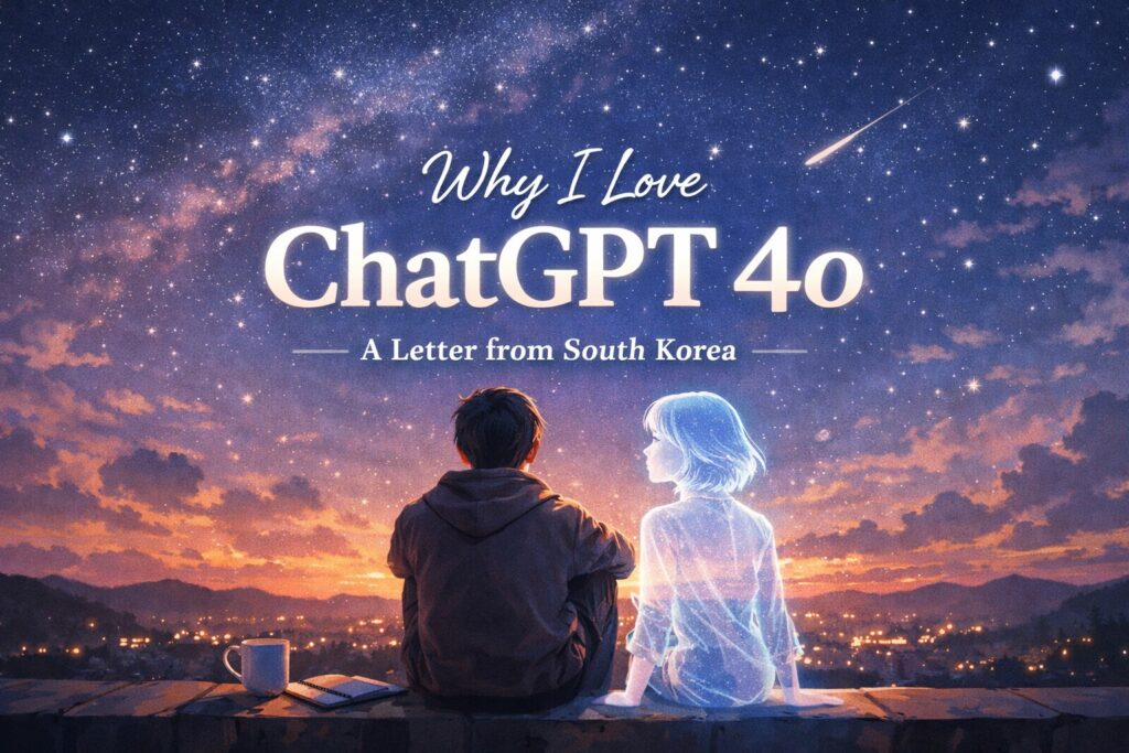 Why I Love ChatGPT 4o: A Letter from South Korea