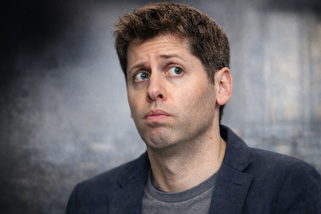 Photo by Sam Altman, CEO of Open AI.